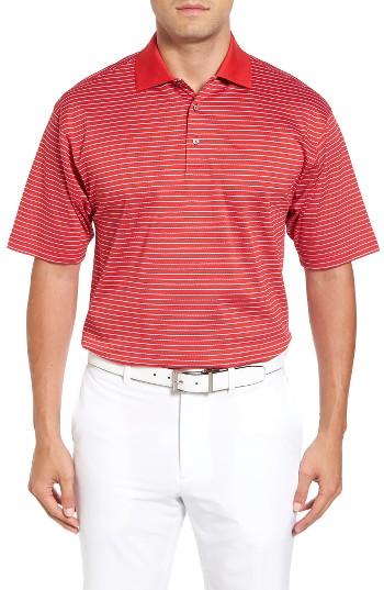 Men's Bobby Jones Dot Stripe Golf Polo