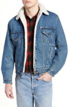 Men's Levi's Authorized Vintage Fleece Lined Denim Jacket