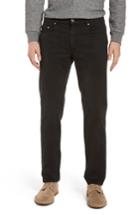 Men's Bugatchi Slim Fit Washed Five-pocket Pants X 32 - Black