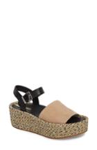 Women's Kenneth Cole New York Danton Platform Wedge Sandal M - Beige