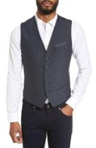 Men's Ted Baker London Portwai Semi Plain Vest (s) - Blue