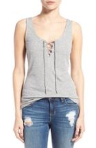 Women's Bp. Lace-up Ribbed Tank