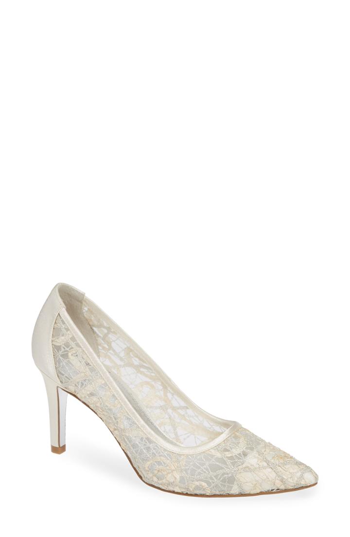 Women's Adrianna Papell Hazyl Pointy Toe Pump M - White