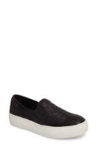 Women's Steve Madden Gills Sequined Slip-on Platform Sneaker M - Black