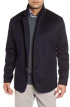 Men's Peter Millar Wade Crown Fleece Jacket - Blue