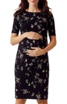 Women's Tiffany Rose Anna Maternity Shift Dress - Black