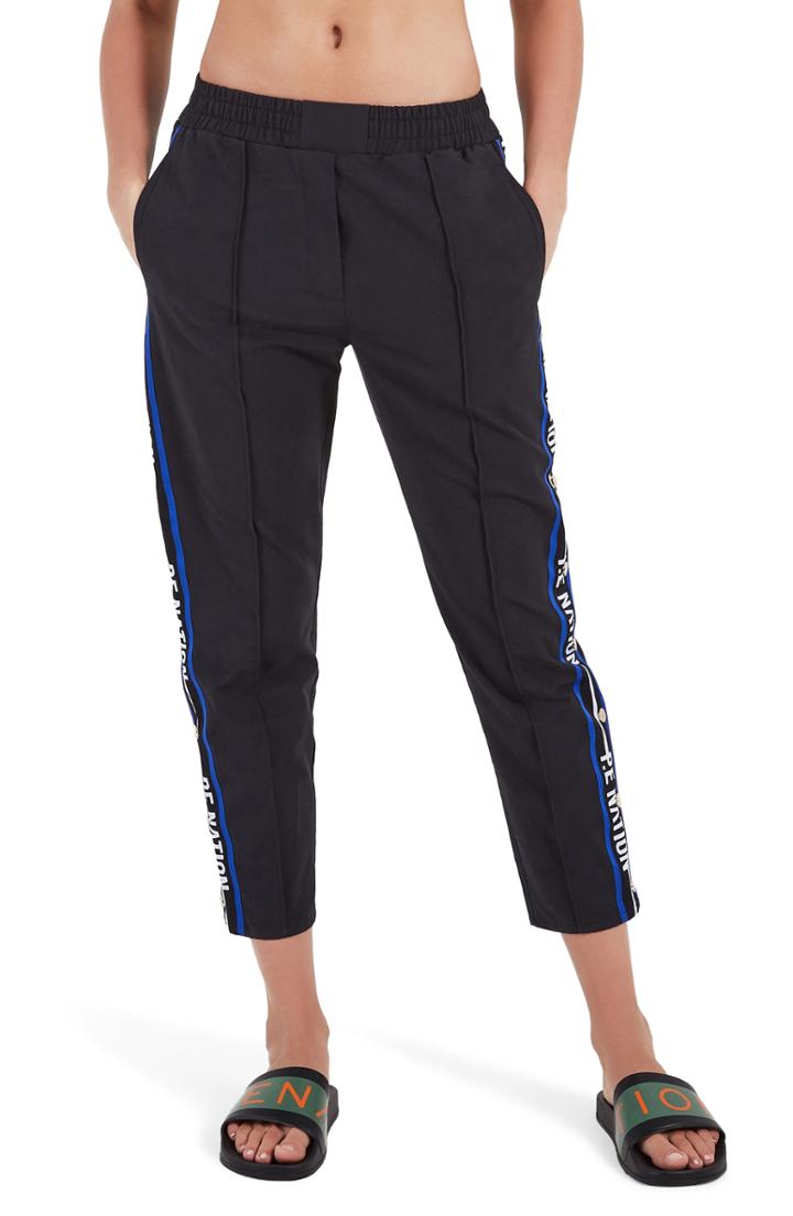 Women's P.e Nation Toque Snap Pants - Black