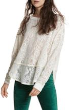 Women's Free People Not Cold In This Top, Size - Ivory