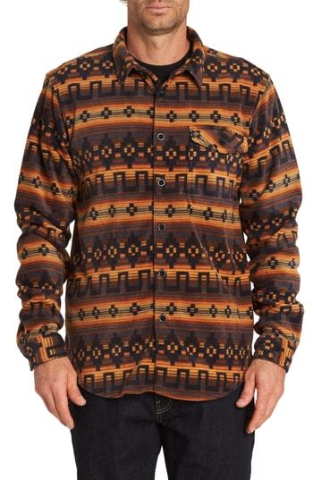 Men's Billabong Furnace Plaid Shirt - Blue