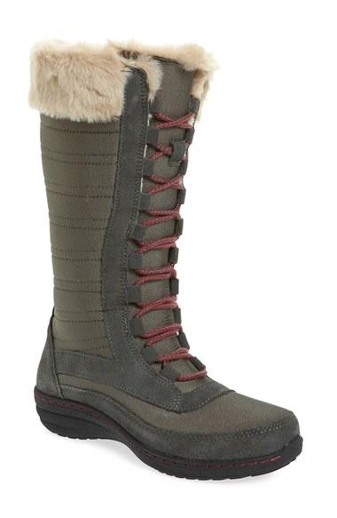 Women's Aetrex Waterproof Lace-up Boot Eu - Grey