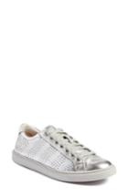 Women's Treasure & Bond Merrick Perforated Sneaker .5 M - Metallic