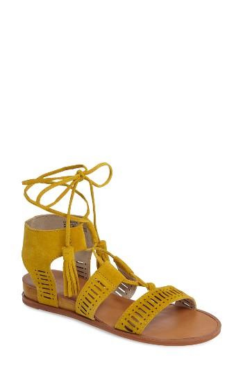 Women's Caslon Gilda Sandal M - Yellow