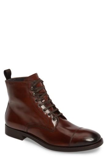 Men's To Boot New York Bondfield Cap Toe Boot M - Brown