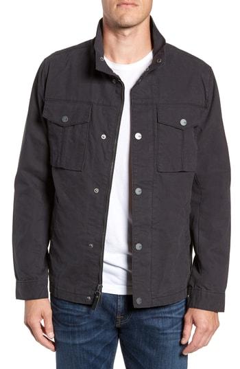 Men's Ugg Cohen Waxed Cotton Jacket - Black