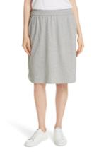 Women's Eileen Fisher Cotton Knit Skirt, Size - Grey