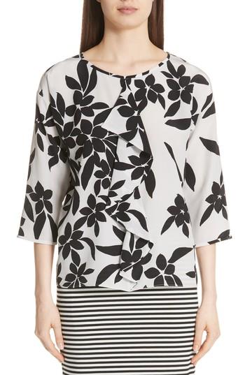 Women's Max Mara Farea Silk Blouse Us / 36 It - Beige