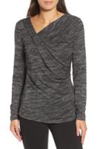 Women's Nic+zoe Every Occasion Drape Top - Grey