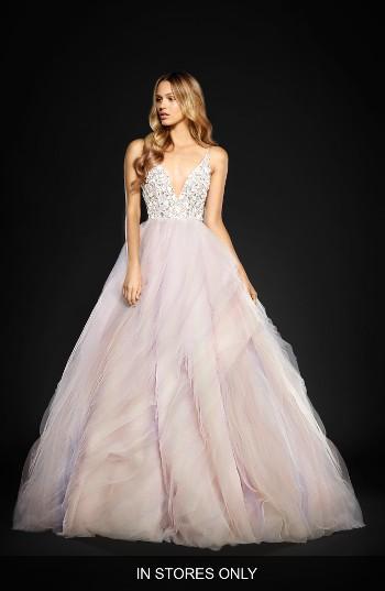 Women's Hayley Paige Jem Rock Candy Embellished Tulle Ballgown