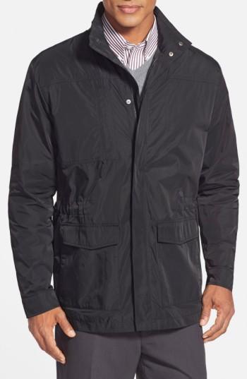 Men's Cutter & Buck Birch Bay Water Resistant Jacket - Black (online Only)