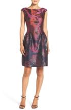 Women's Vince Camuto Jacquard Fit & Flare Dress - Pink