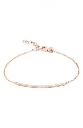 Women's Ef Collection Diamond Bar Chain Bracelet