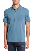 Men's Tailor Vintage Stretch Slub Jersey Polo - Blue