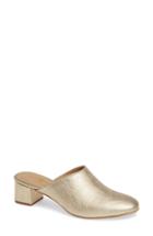 Women's M4d3 Maddox Block Heel Mule M - Metallic