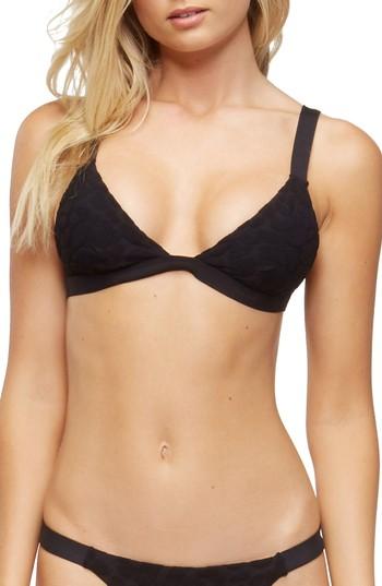 Women's Tavik Addison Triangle Bikini Top - Black