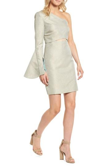 Women's Elliatt Valencia One-shoulder Minidress - Green