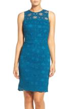 Women's Adelyn Rae Lace Sheath Dress - Blue