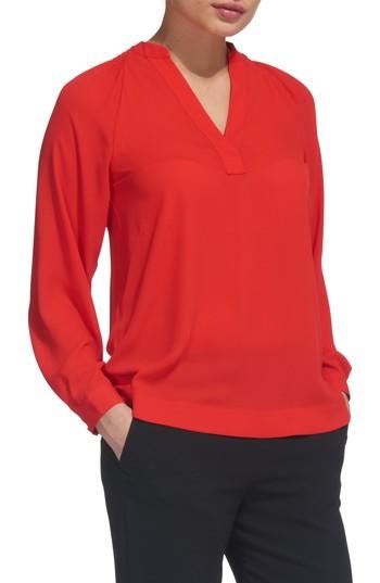 Women's Whistles Catalina V-neck Top Us / 4 Uk - Red