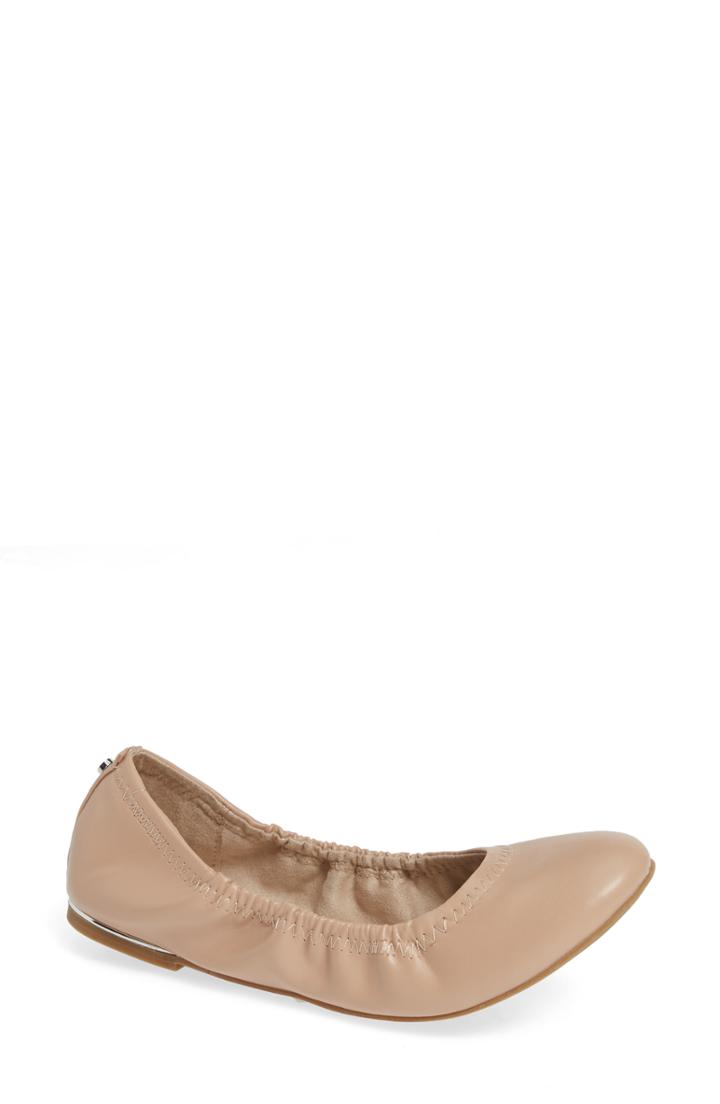 Women's Bcbg Georgia Flat M - Beige