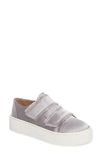 Women's Shellys London Elder Fringed Platform Sneaker Eu - Grey