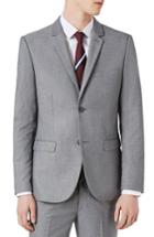 Men's Topman Skinny Fit Suit Jacket - Grey