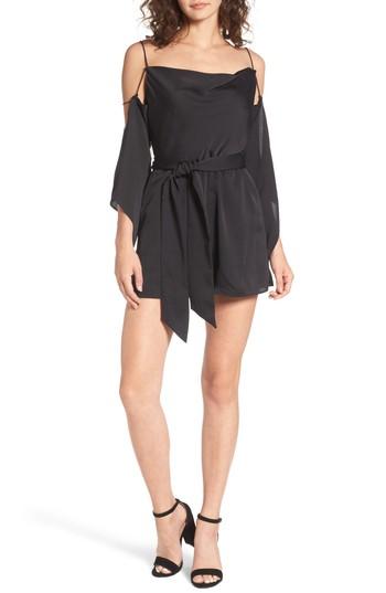 Women's Keepsake The Label Raindrops Romper - Black