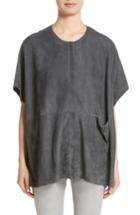 Women's Fabiana Filippi Beaded Suede Poncho