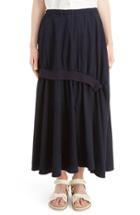 Women's Y's By Yohji Yamamoto A-rib Gathered Skirt