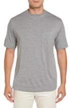 Men's Peter Millar Crown Pocket T-shirt, Size - Grey