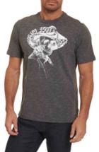 Men's Robert Graham Torrance Graphic T-shirt, Size - Grey