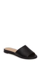 Women's Marc Fisher D Wyndi Slide Sandal, Size 6 M - Black