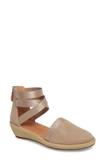 Women's Gentle Souls Beth Espadrille Sandal .5 M - Grey