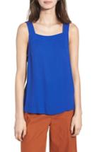 Women's Madewell Apron Bow Back Tank - Blue
