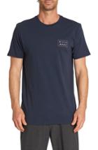 Men's Billabong Die Cut Fill T-shirt - Blue