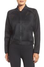 Women's Reebok Cardio Perforated Bomber Jacket