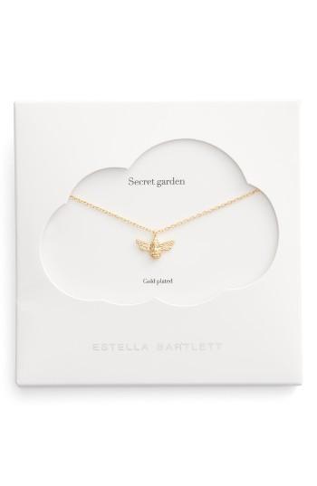 Women's Estella Bartlett Treasure Me Bee Necklace