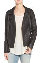Women's Treasure & Bond Quilted Leather Moto Jacket