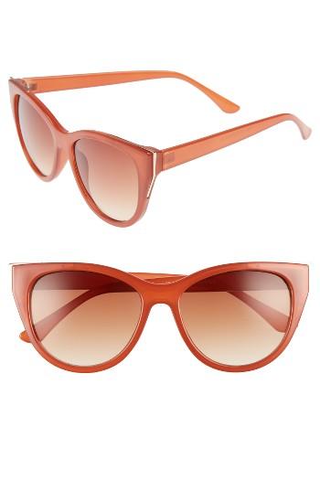 Women's Bp. Cat Eye Sunglasses - Rust/ Gold