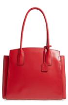 Lodis Audrey Under Lock & Key - Zola Rfid Leather Tote - Red