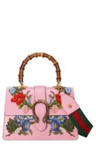 Gucci Small Dionysus Top Handle Leather Shoulder Bag - Pink