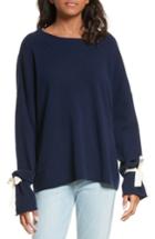 Women's Frame Tie Cuff Sweater - Blue